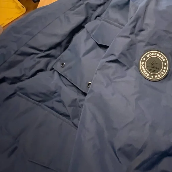 Men's Blue Performance Jacket - Picture 2 of 6